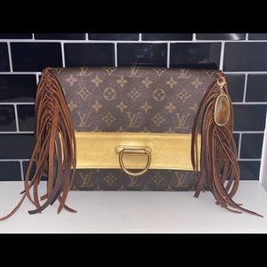 AUTH vintage Jena clutch/crossbody custom